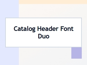 Crafting Captivating Headers with Font Pairings