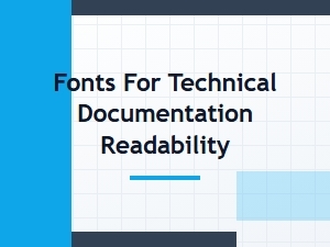Essential Fonts for Technical Documentation Clarity